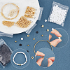 DIY Star Hoop Earring Making Kit DIY-AR0002-60-4
