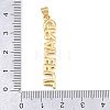 Brass Pendants KK-C162-054A-05G-3