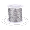 2 Rolls Round PET Metallic Thread MCOR-TADJ0001-01B-02-1