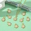 SHEGRACE Brass Clear Cubic Zirconia Pendants XGRQ3K123-534G-5