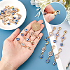 20Pcs Evil Eye Theme Pendant Decorations HJEW-PH0001-77-3