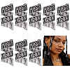 10Pcs Tibetan Style Zinc Alloy Dreadlocks Braiding Beads FIND-PA0001-77-1