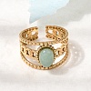 304 Stainless Steel Cuff Open Rings RJEW-F213-03G-12-1