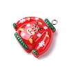 Christmas Opaque Resin Pendants LS-RESI-A049-05H-2