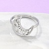 Non-Tarnish 304 Stainless Steel Adjustable Rings X-RJEW-K245-49P-4