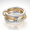 Ring Alloy with Crystal Rhinestone Finger Rings FS-WGDB9DD-01-1