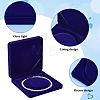 Velvet Pearl Necklace Storage Gift Boxes CON-WH0086-128B-4