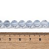 Electroplate Glass Beads Strands EGLA-L045-G-PL03-4