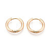 304 Stainless Steel Hoop Earrings EJEW-T048-24A-G-1