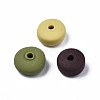 Handmade Polymer Clay Beads Strands CLAY-N008-008W-6