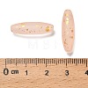 Frosted Glass Beads FGLA-L001-001D-3