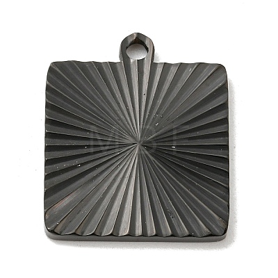 Ion Plating(IP) 304 Stainless Steel Pendants STAS-D025-03B-02-1