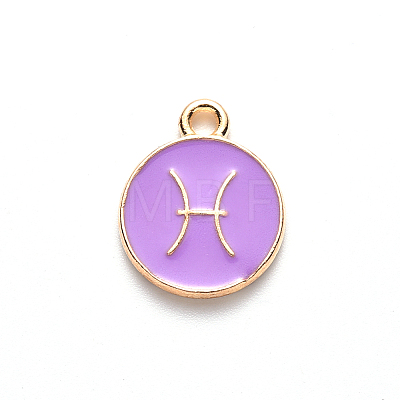 Alloy Enamel Pendants LS-X-ENAM-S124-01A-01H-1
