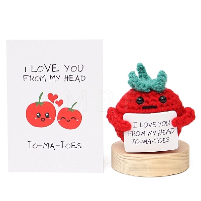 Funny Positive Tomato Doll PW-WG36944-01-1