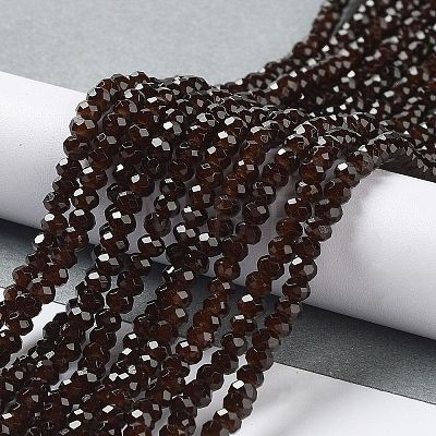 Baking Paint Imitation Jade Glass Bead Strands LS-DGLA-A034-J4MM-A11-1