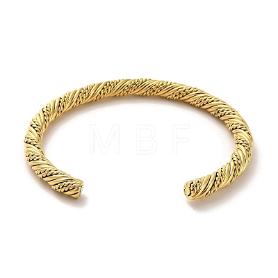 304 Stainless Steel Bangles BJEW-C050-01A-G-1