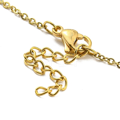 Real 18K Gold Plated Brass & Plastic Imitation Pearl Beaded Bracelet BJEW-D030-04C-G-1