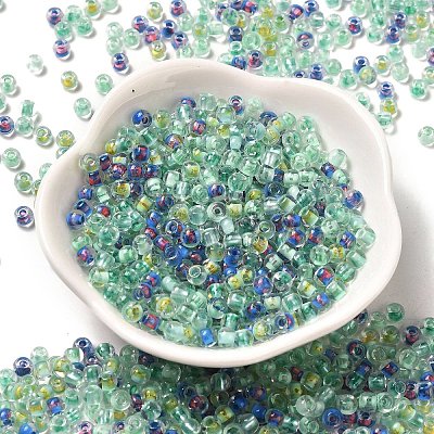 Transparent Glass Round Seed Beads SEED-B001-05A-09-1