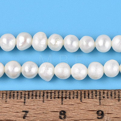 Natural Keshi Pearl Beads Strands PEAR-N013-04I-1