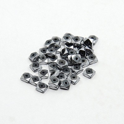 Electroplate Non-magnetic Synthetic Hematite Beads Strands G-J224B-08-1