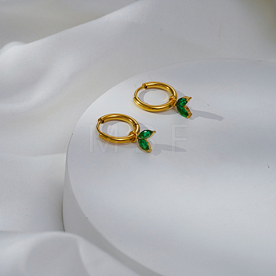 304 Stainless Steel Hoop Earrings LS-AY4063-1-1