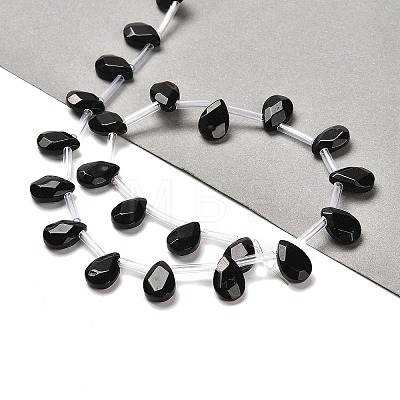 Natural Obsidian Beads Strands G-Q167-A09-01-1