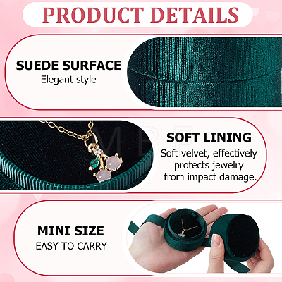 Column Velvet Finger Ring Package Boxes CON-SC0001-21A-1