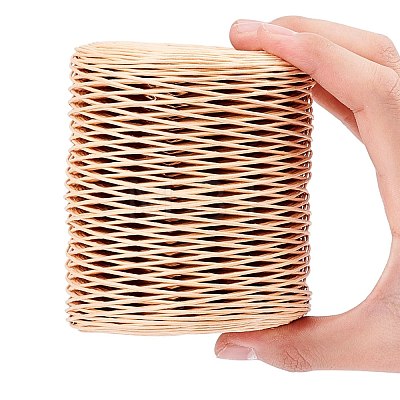 Handmade Iron Wire Paper Rattan OCOR-WH0058-03A-1