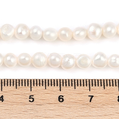 Natural Cultured Freshwater Pearl Beads Strands PEAR-P064-19D-07A-1