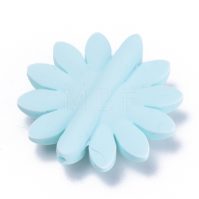 Food Grade Eco-Friendly Silicone Focal Beads SIL-T042-M-1