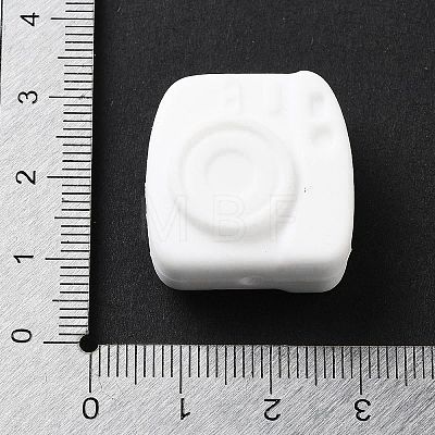 Camera Food Grade Eco-Friendly Silicone Focal Beads SIL-C007-16C-1