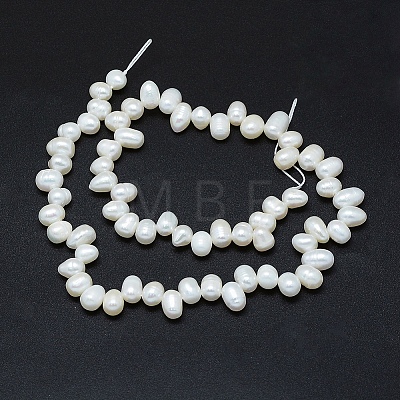 Natural Cultured Freshwater Pearl Beads Strands PEAR-G004-01E-01A-1