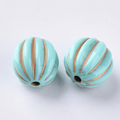 Acrylic Beads OACR-S029-116-1