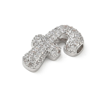 Brass Micro Pave Cubic Zirconia Pendants KK-A300-02P-F-1