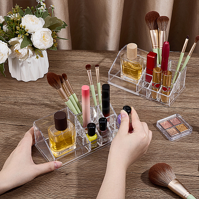 4Pcs Acrylic Cosmetic Storage Stands ODIS-GO0001-23-1