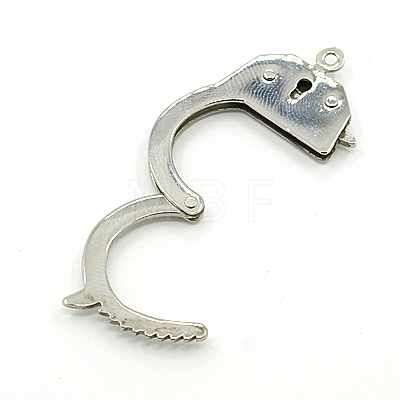 304 Stainless Steel Handcuff Clasps STAS-D009-01-1