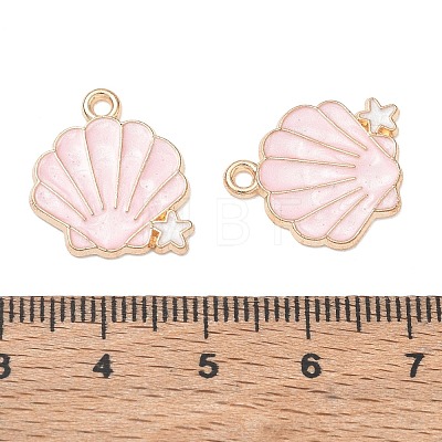 Alloy Enamel Pendants AL-CBAX434-01A-1