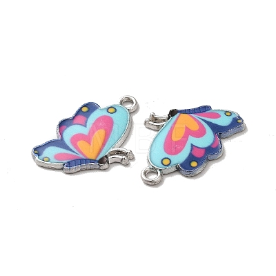 Alloy Enamel Pendants ENAM-D043-03P-02-1