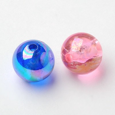 Eco-Friendly Transparent Acrylic Beads PL735M-1