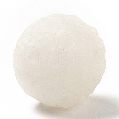 Natural Quartz Crystal Carved Gemstone Celestial Full Moon Gemstone Sphere Specimen G-C244-09E-1