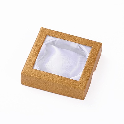Square Shaped PVC Cardboard Satin Bracelet Bangle Boxes for Gift Packaging CBOX-O001-01-1