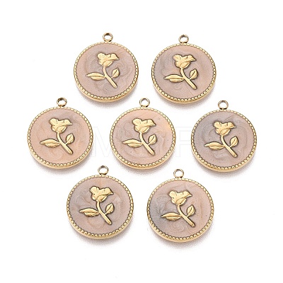 304 Stainless Steel Pendants STAS-I371-17G-03-1