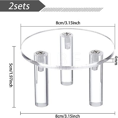 Fingerinspire Acrylic Dispaly Platform ODIS-FG0001-14-1