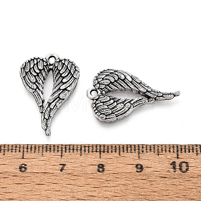 Tibetan Style Alloy Pendants TIBE-N014-11AS-1