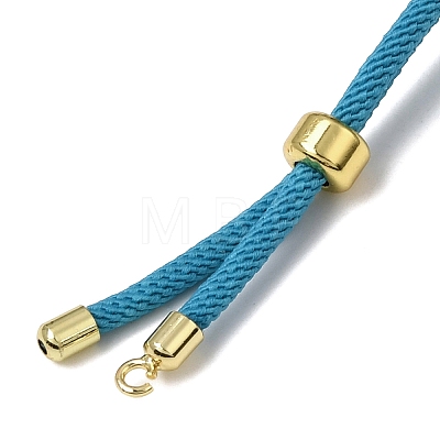 3MM Adjustable Round Nylon Braided Cord Bracelet Making FB-CBAA152-04G-37-1