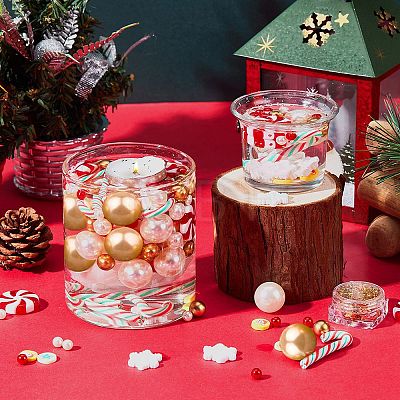 DIY Christmas Vase Fillers for Centerpiece Floating Candles DIY-SC0021-85-1