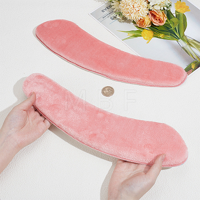 Self-adhesive Polyester Toilet Seat Cushion AJEW-CN0007-82-1