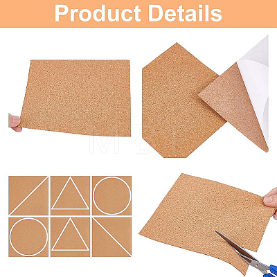 Cork Insulation Sheets DIY-BC0009-21-1
