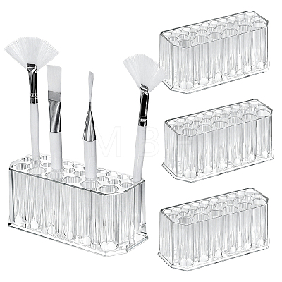 4Pcs 26 Holes Acrylic Nail Art Tool Pen Holder ODIS-WA0001-28-1
