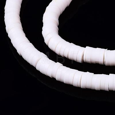 Eco-Friendly Handmade Polymer Clay Beads X-CLAY-R067-4.0mm-16-1